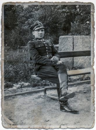 Zygmunt Ochociński w mundurze